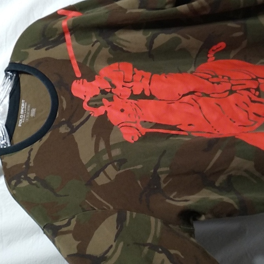 (X-50) SALE! Authentic Polo Sport Ralph Lauren Shirt Sz.XL Large Print On Front - Picture 5 of 16
